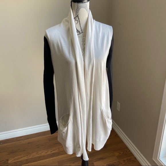 Aritzia Wilfred Flaubert Open Silk Cashmere Cardi - Picture 2 of 12